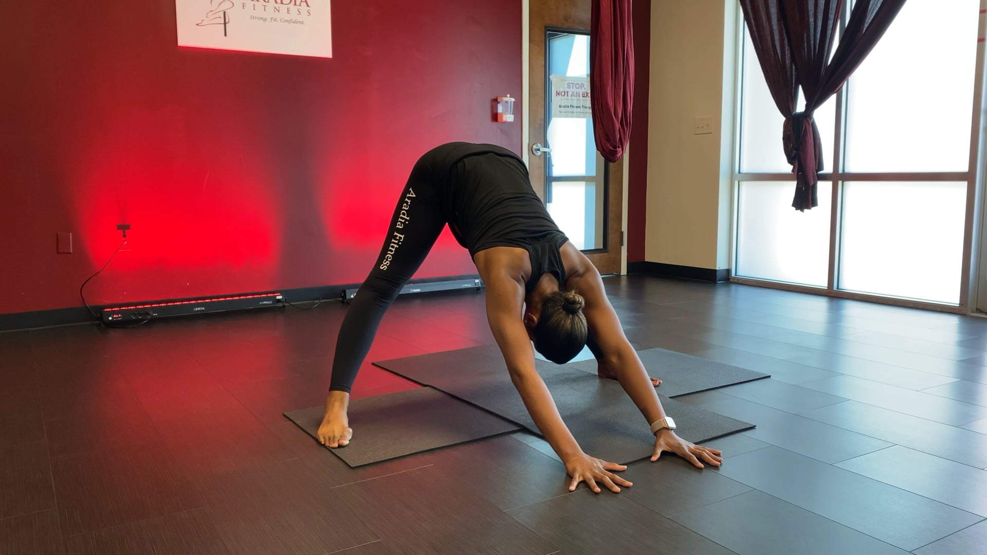 Aerial Yoga with Janine Cooper