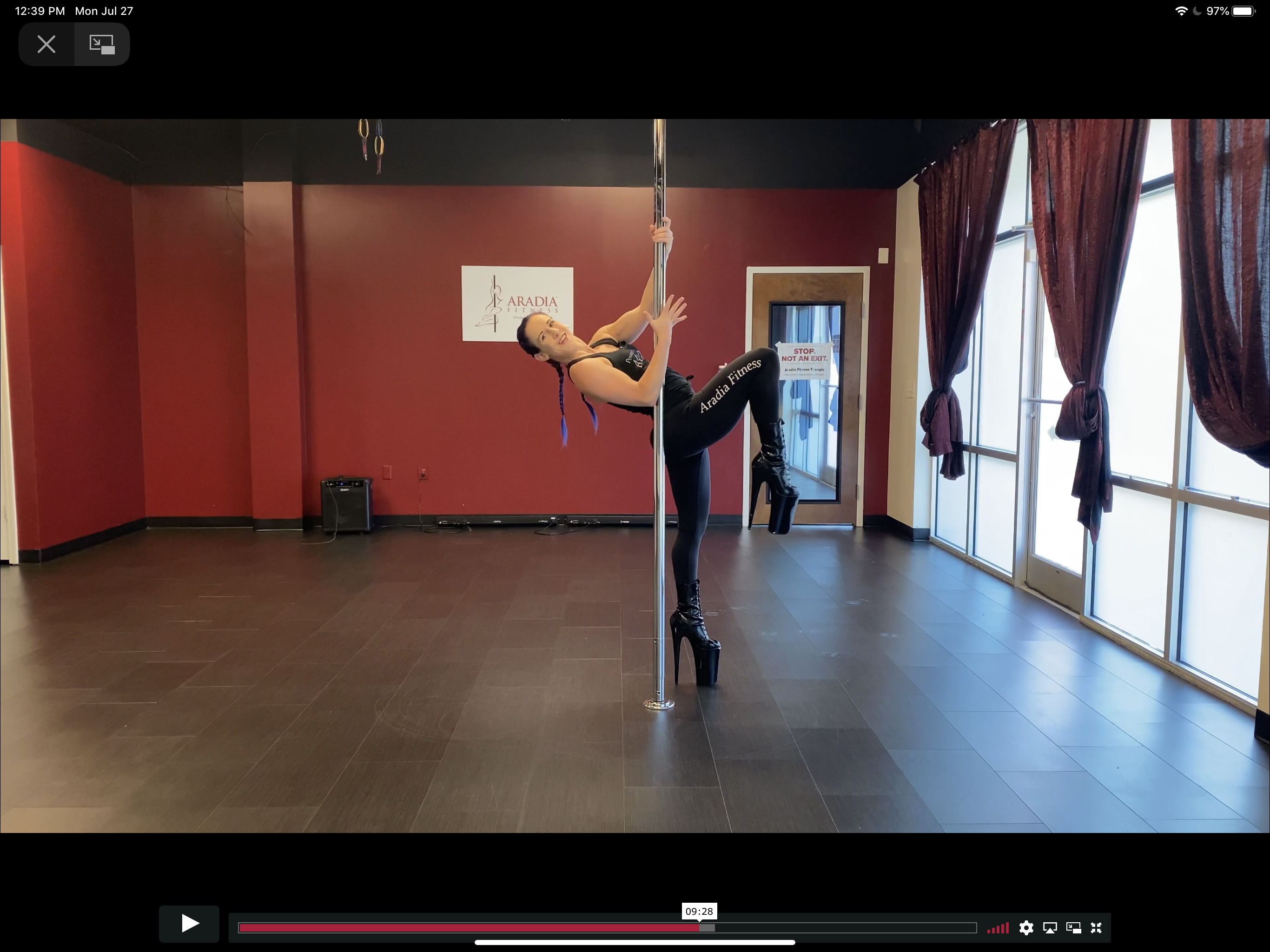 Sultry Pole with Dakota Fox