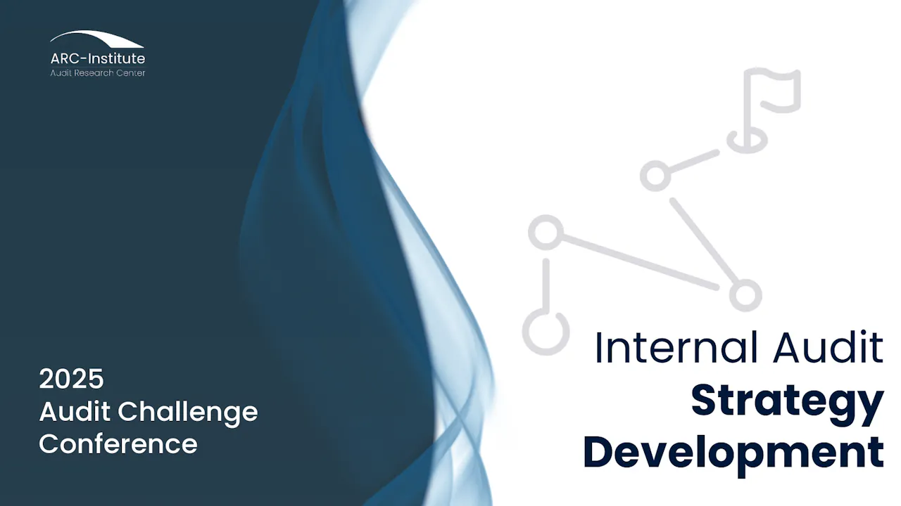 Internal Audit Strategy Development