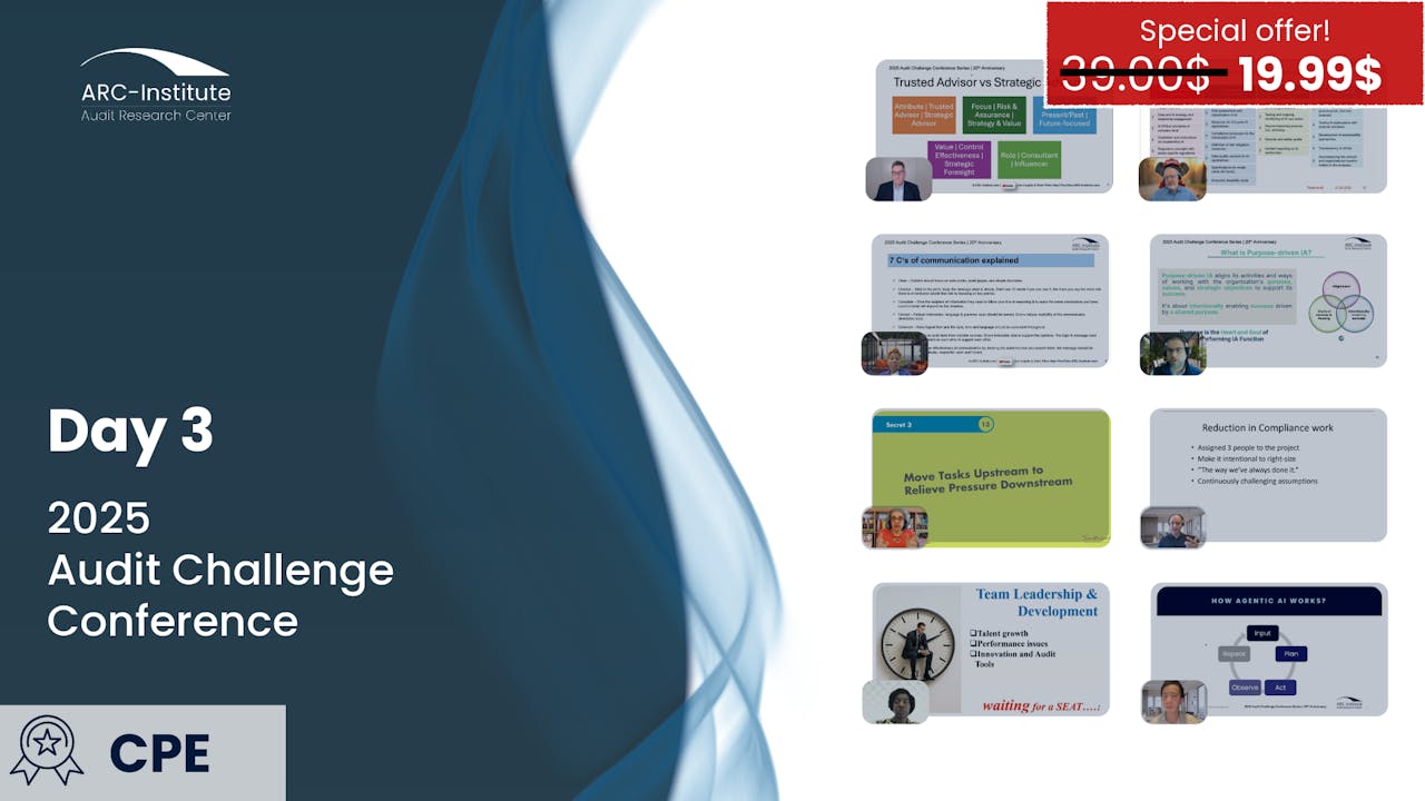 Day 03: 2025 Audit Challenge Conference 