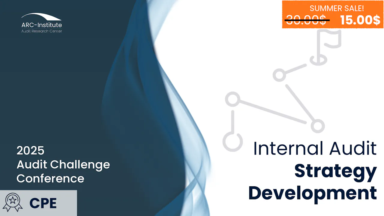 Internal Audit Strategy Development
