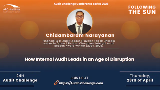 How Internal Audit Leads in an Age of Disruption