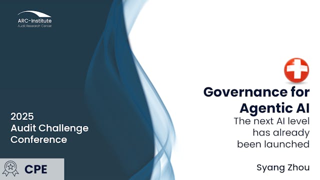 Governance for Agentic AI