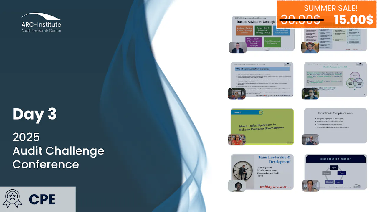 Day 03: 2025 Audit Challenge Conference