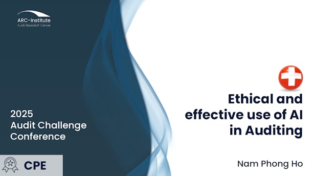 Ethical and effective use of AI in Au...