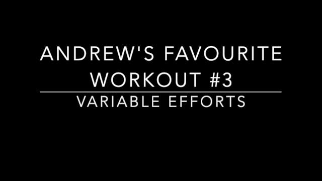 Andrew's Favourite Workout #3