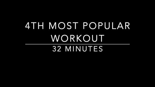 4th Most Popular Workout