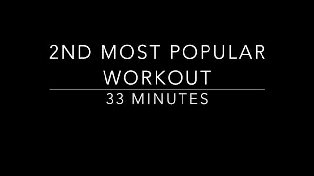 2nd Most Popular Workout