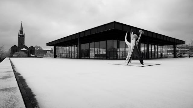 The Neue Nationalgalerie
