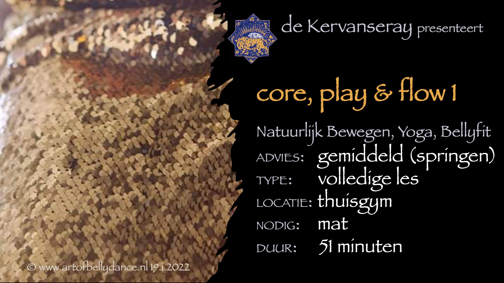 les natuurlijk bewegen: core, play and flow work-out 1