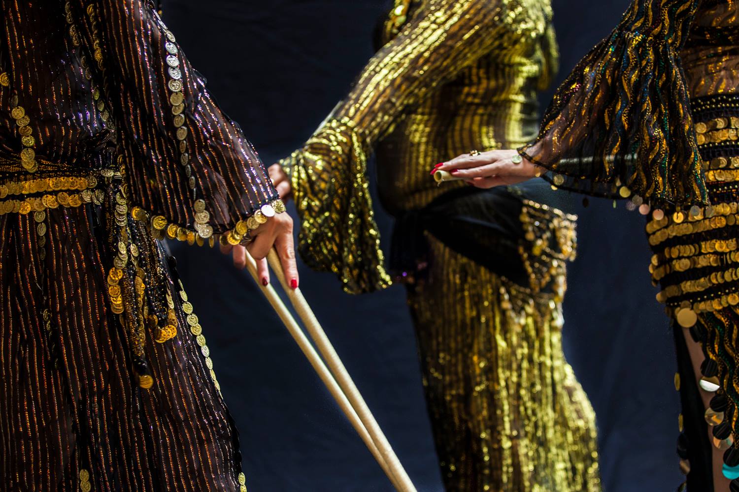 dansen met attributen