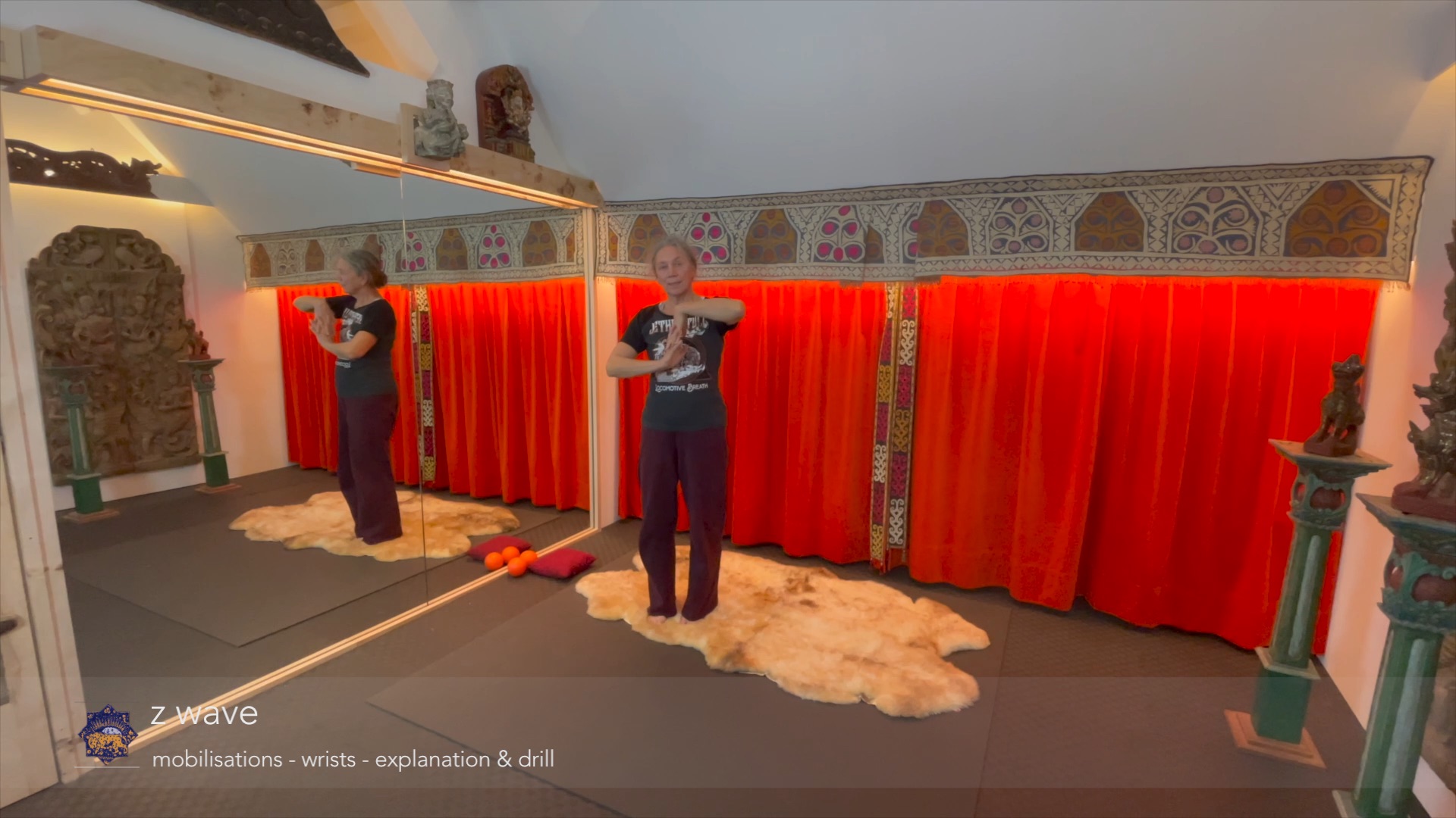 instructie & oefening: z-beweging in de polsen