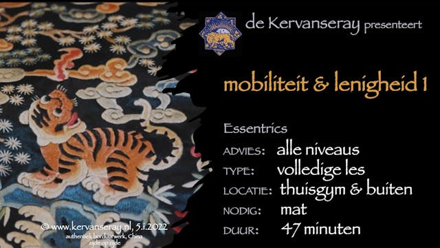 les mobiliteit & flexibiliteit: excen...