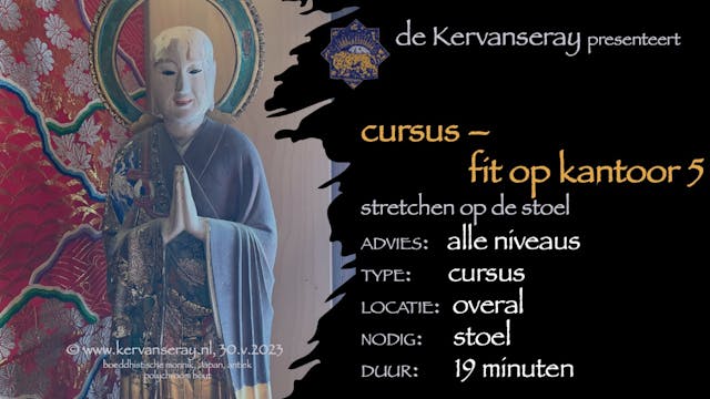 cursus fit op kantoor: 5 stretchen op...