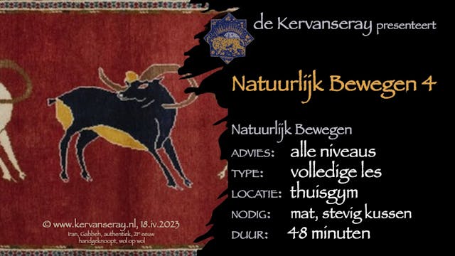 les natuurlijk bewegen: 4 introductie...