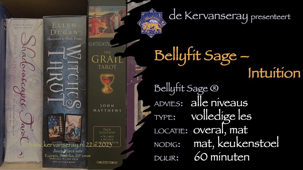 les bellyfit sage: 2 thema work-out 'intuition'