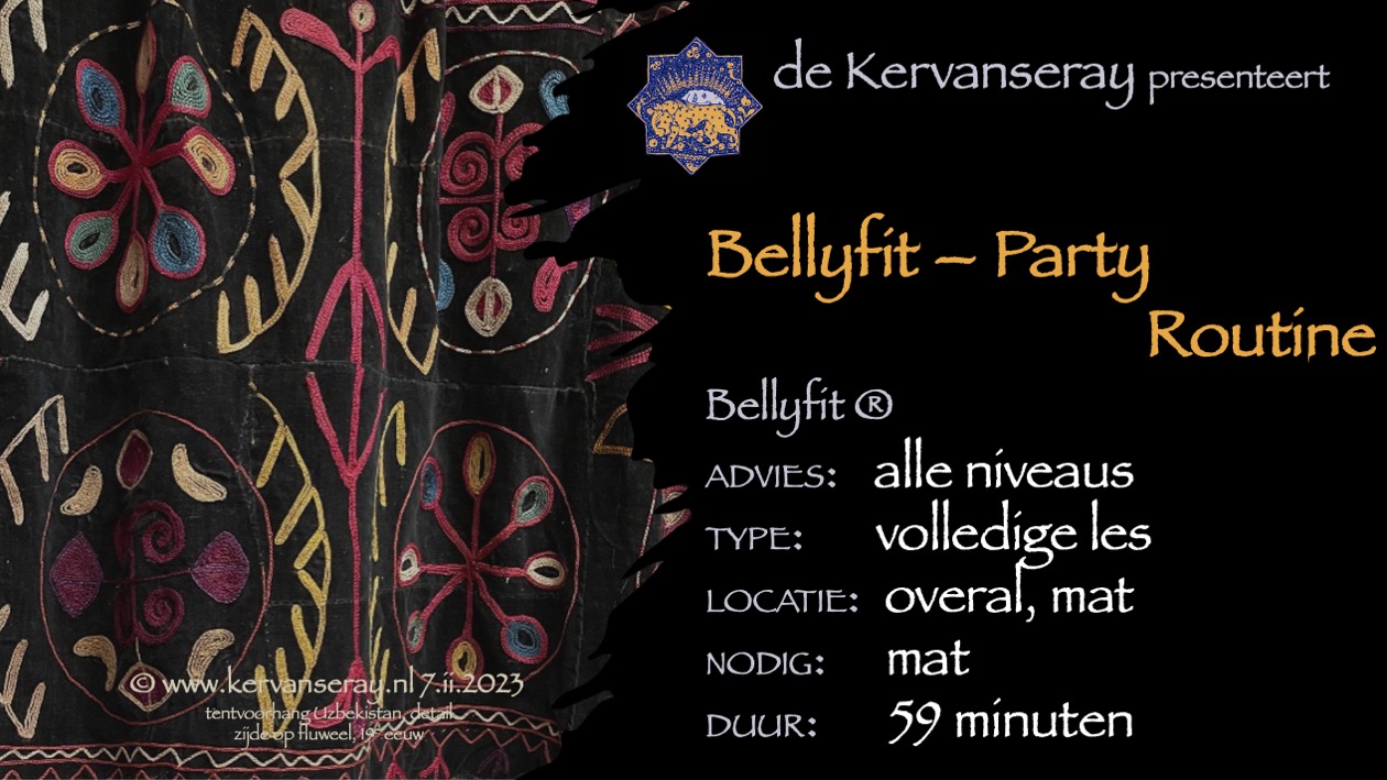 les bellyfit: 3 thema work-out 'party routine'
