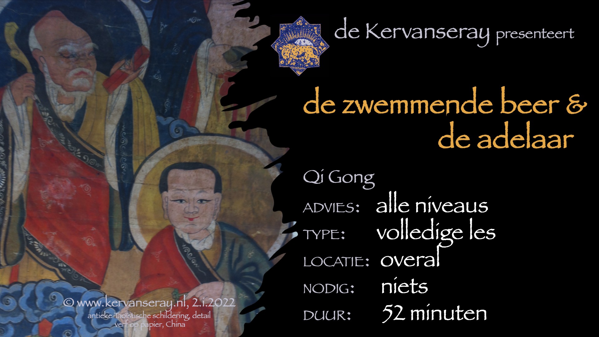 les qi gong: de zwemmende beer & de adelaar