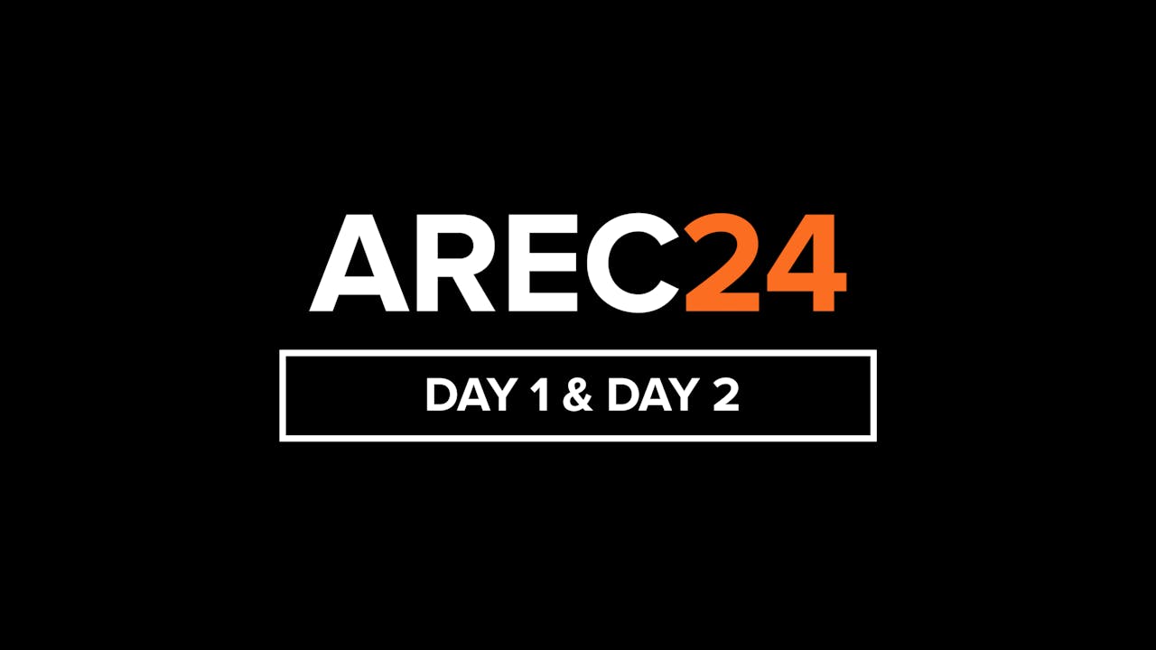 AREC24 DAY 1 & DAY 2