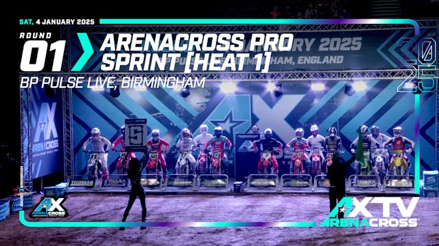 Round 1 | Birmingham '25 – AX Pro Sprint [Heat 1]