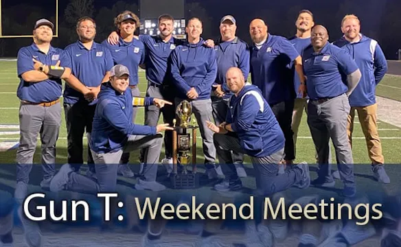 Kenny Simpson's Gun-T: Weekend Meetings