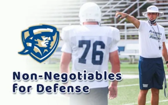 Defense Non-Negotiables