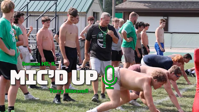 Mic'd Up Practice | Seneca, IL Football