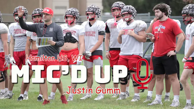 Mic'd Up Practice | Hamilton HS, WI