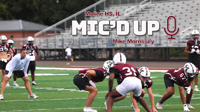 Mic'd Up Practice | Moline HS, IL - M...