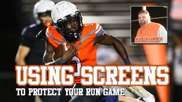 Using Screens to Protect the Run Game