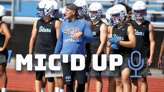 Mic'd Up Practice || Robert Pomazak