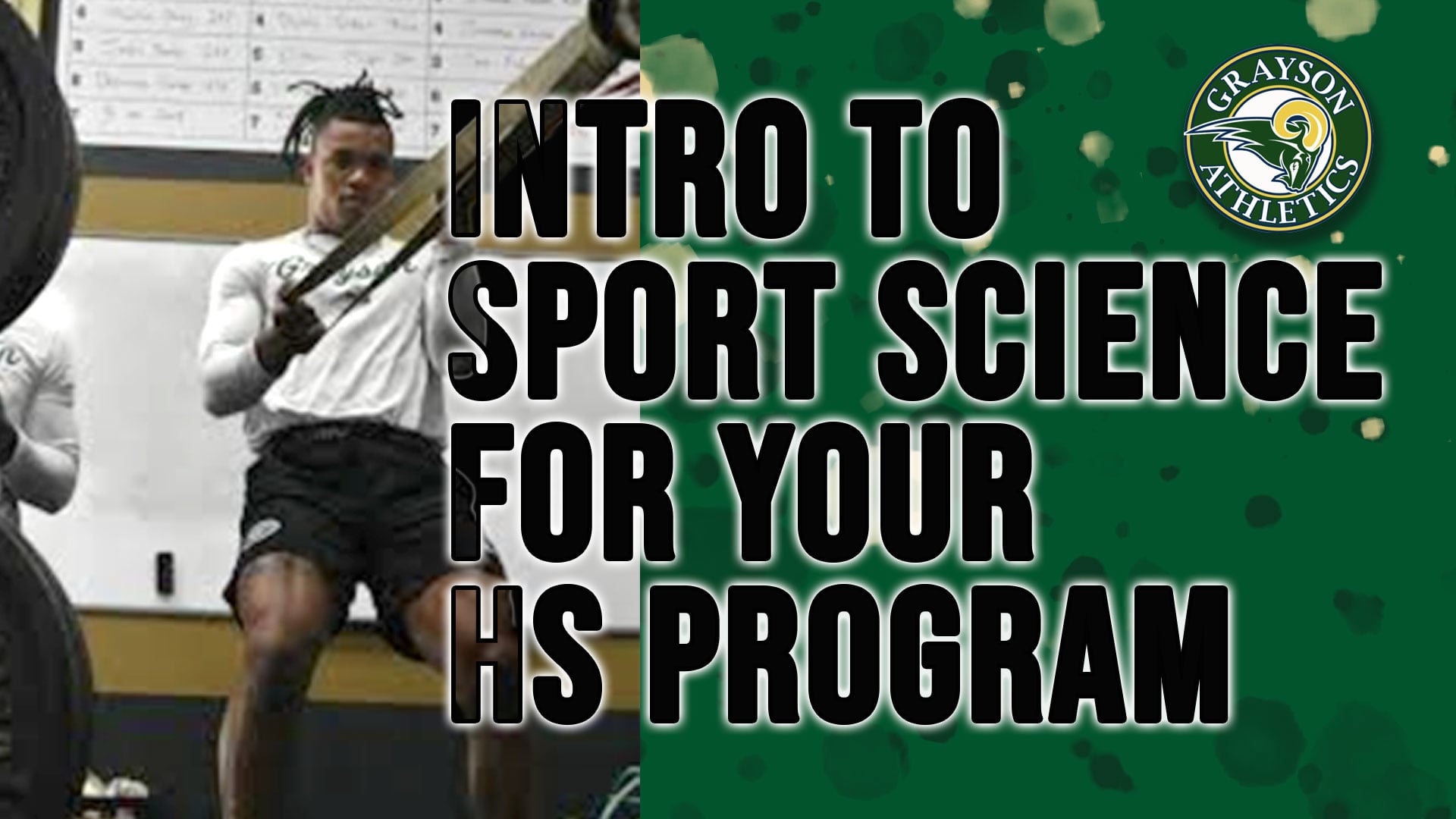 Sport Science for your High School Program