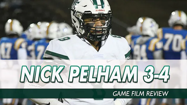 Nick Pelham's 3-4: Game Film Review