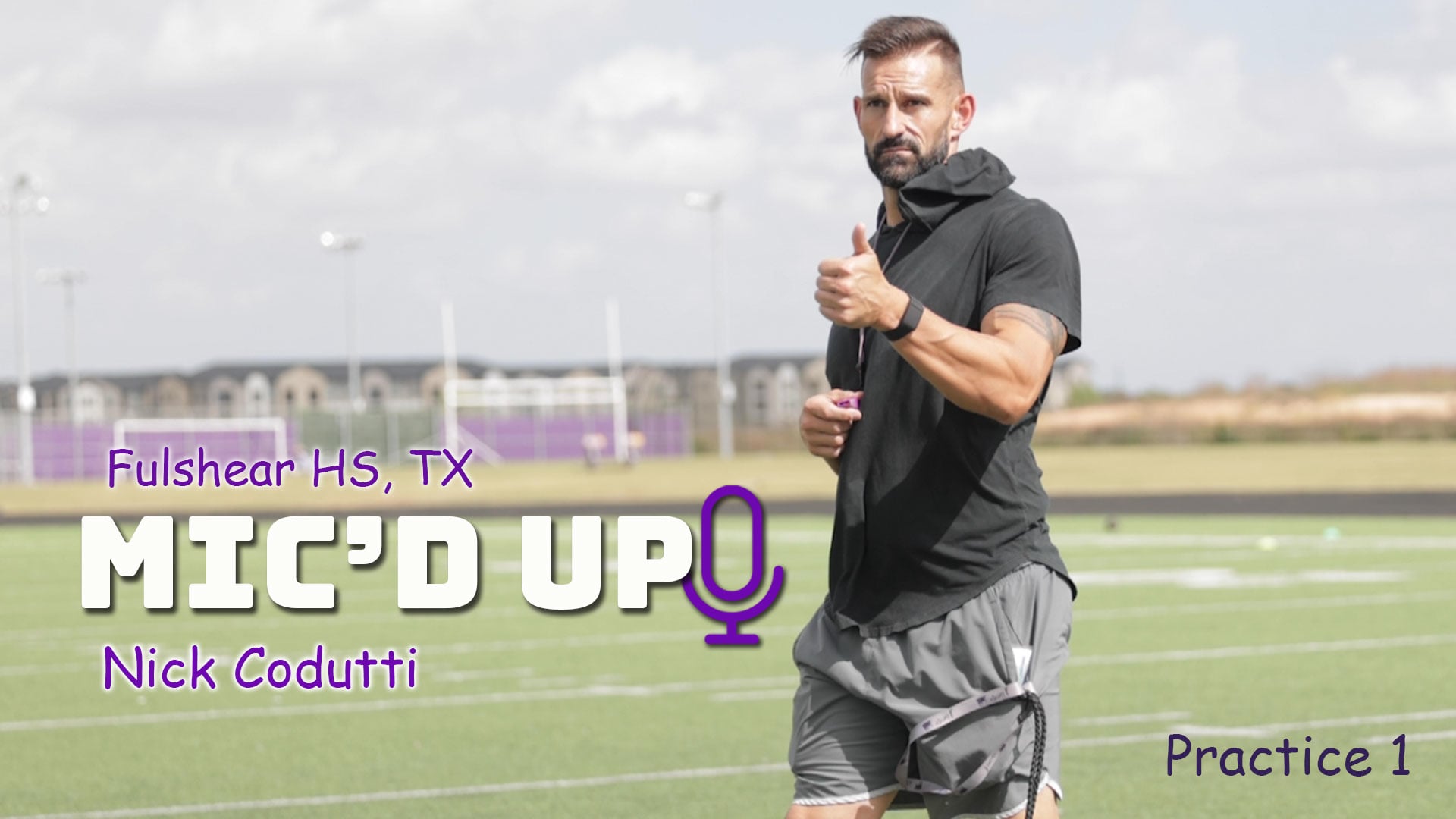 Mic'd Up Practice | Fulshear HS, TX