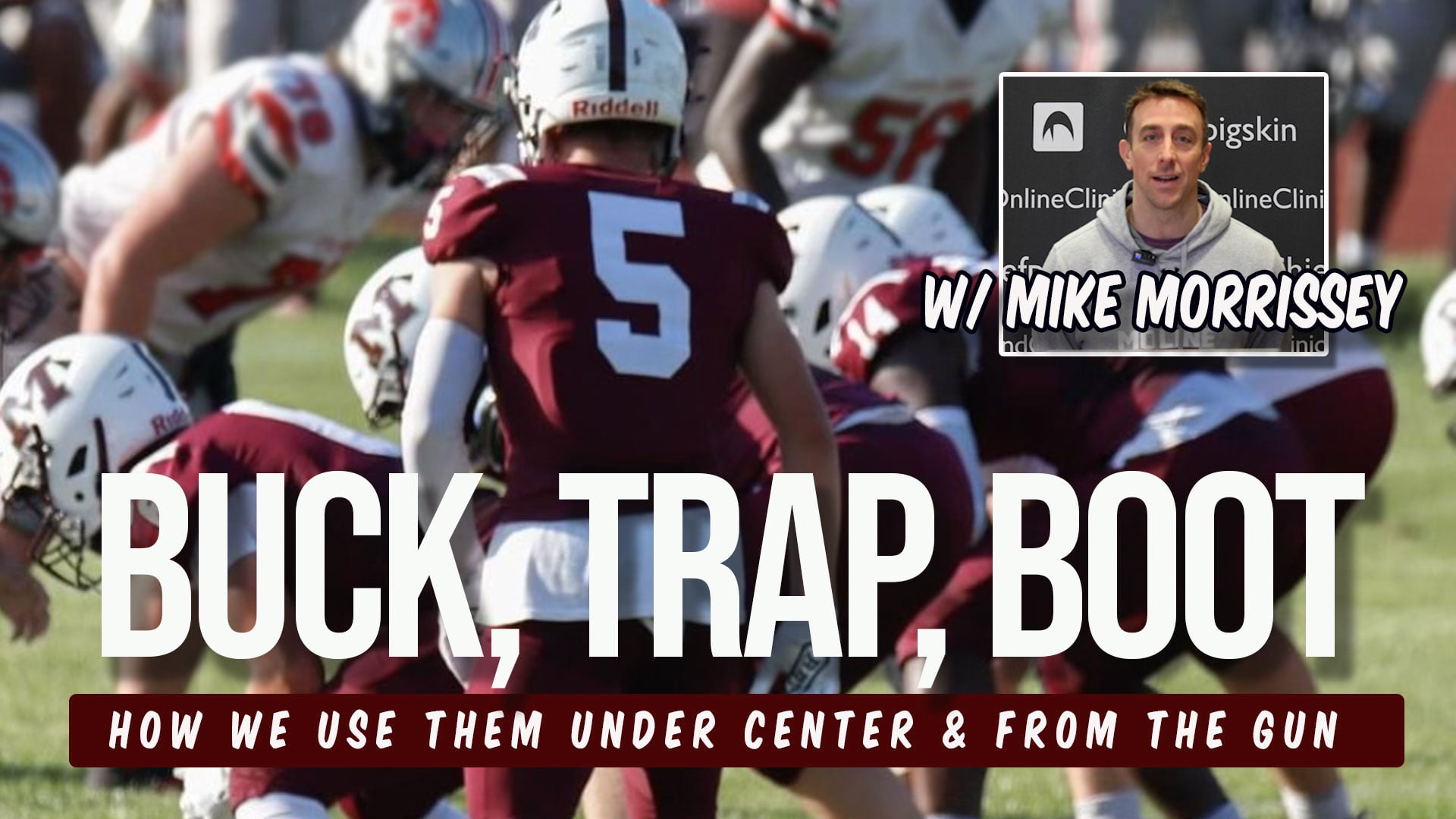 Buck, Trap, and Boot from Under Center & the Gun