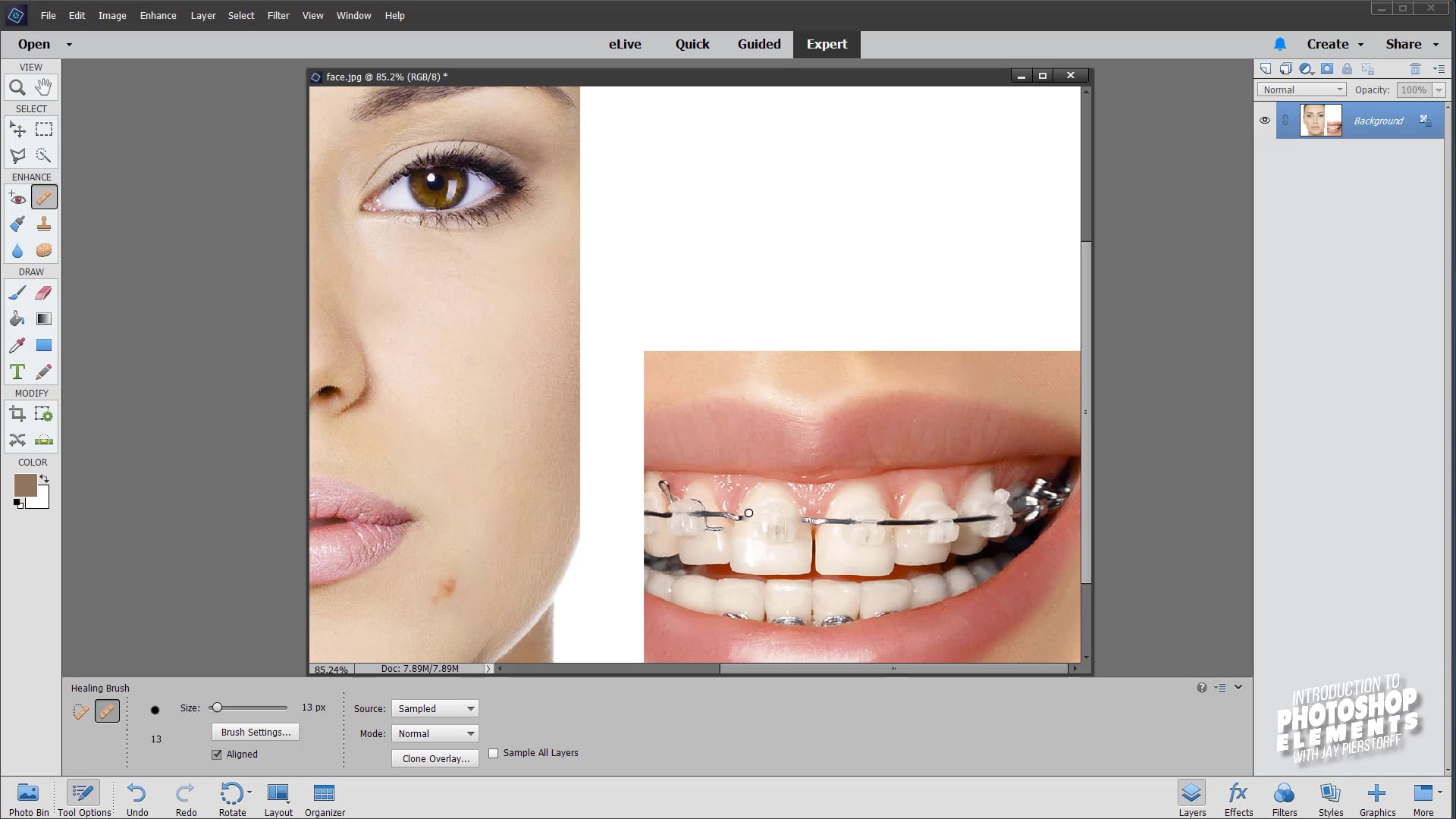 PSE-24 - Spot Healing and Healing Brush Tools PSE