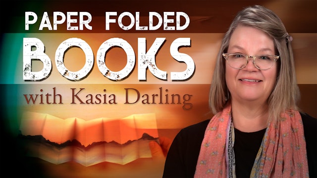 Paper Folded Book with Kasia Darling