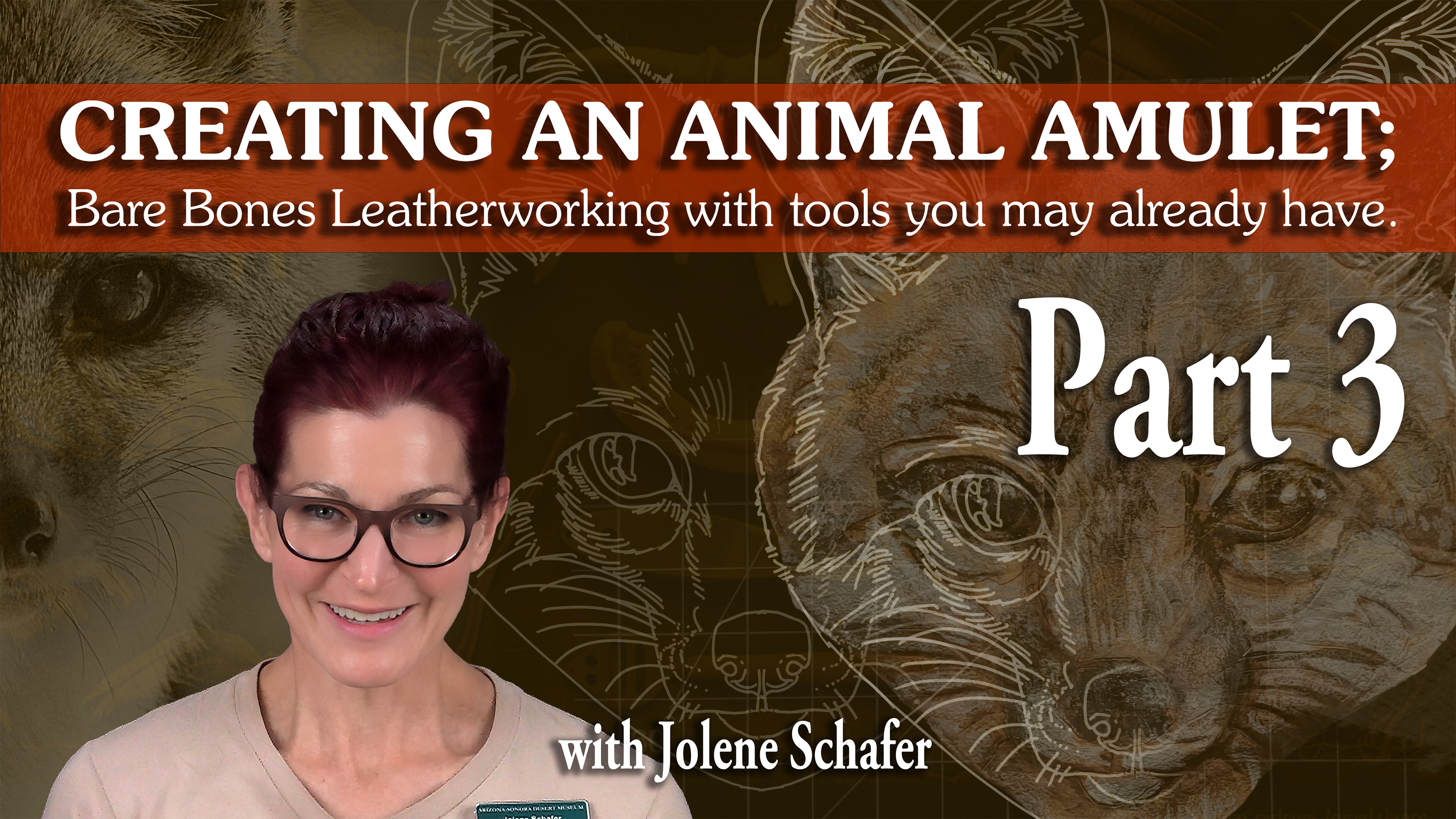 Creating an Animal Amulet; with Jolene Schafer - Part 3