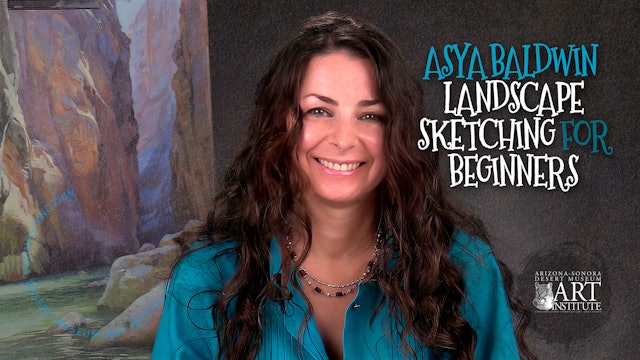 Landscape Sketching for Beginners with Asya Baldwin