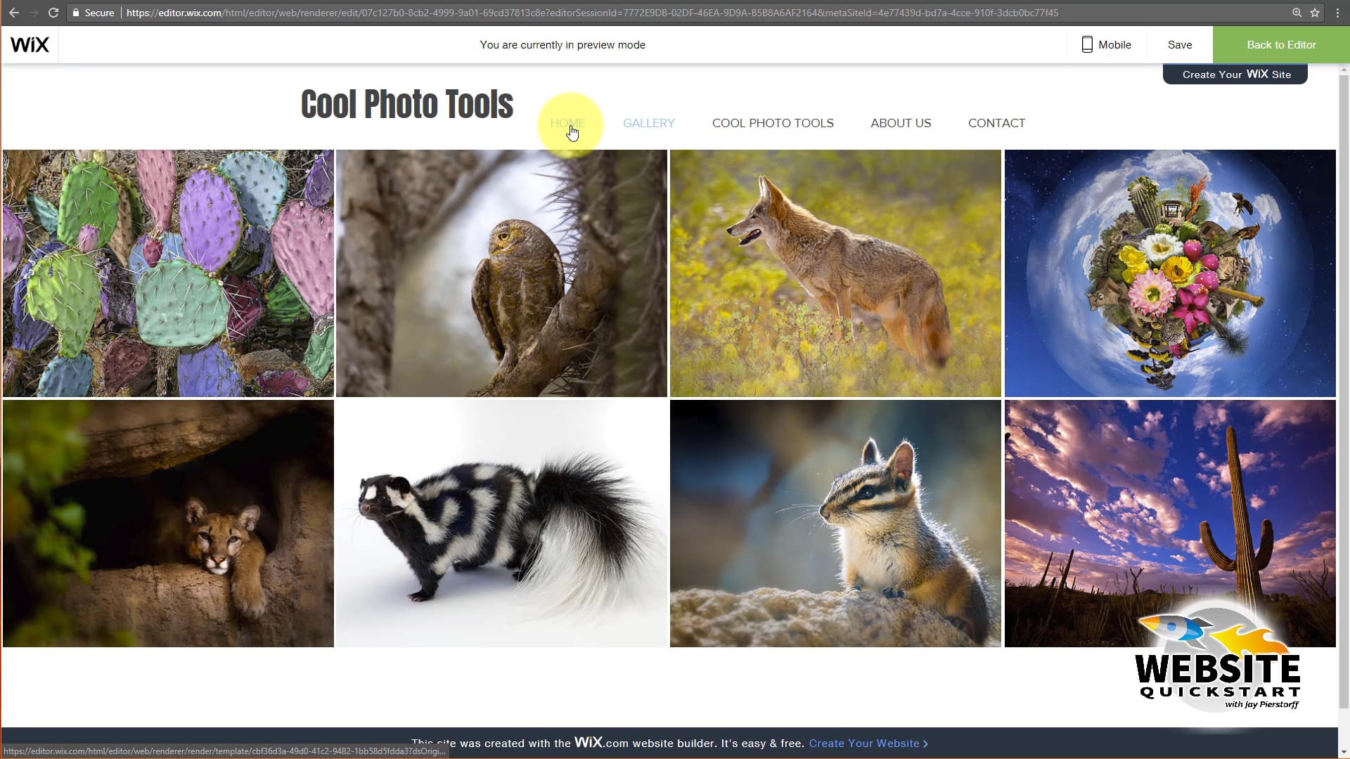 JP-Wix 3-Adding More Pages