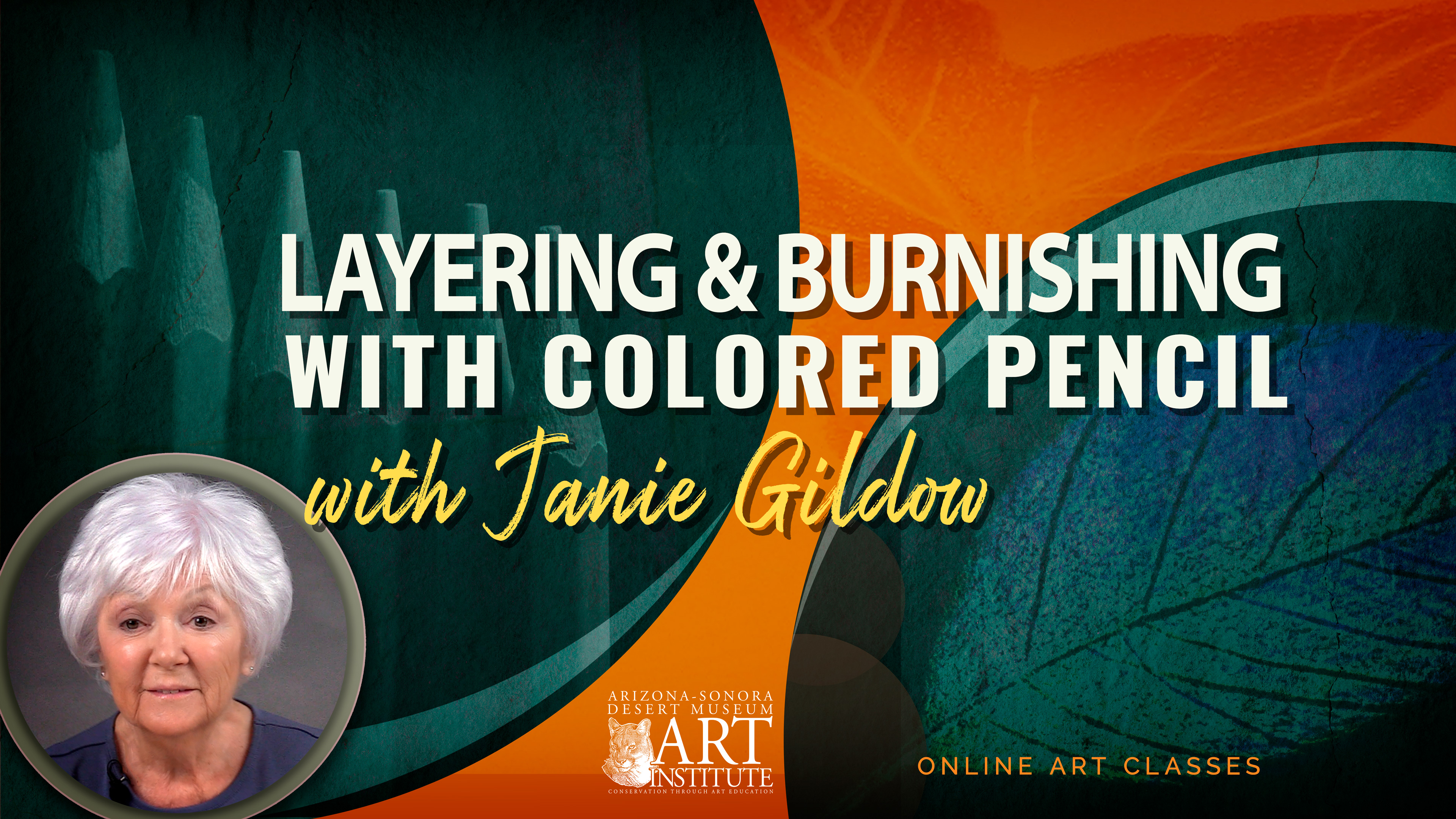 Layering and Burnishing with Colored Pencil with Janie Gildow