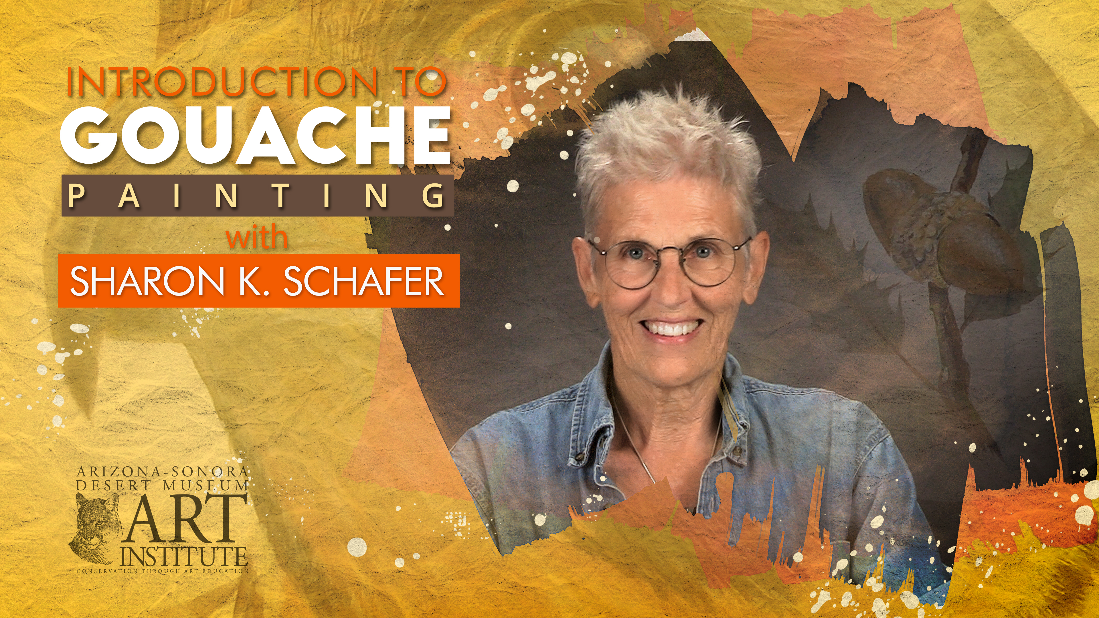 Introduction to Gouache Painting with Sharon K. Schafer