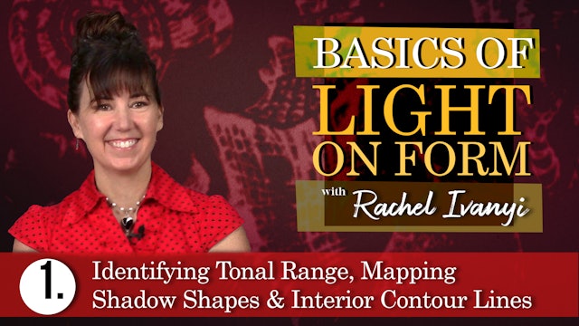  Part 1 - Basics of Light on Form with Rachel Ivanyi.