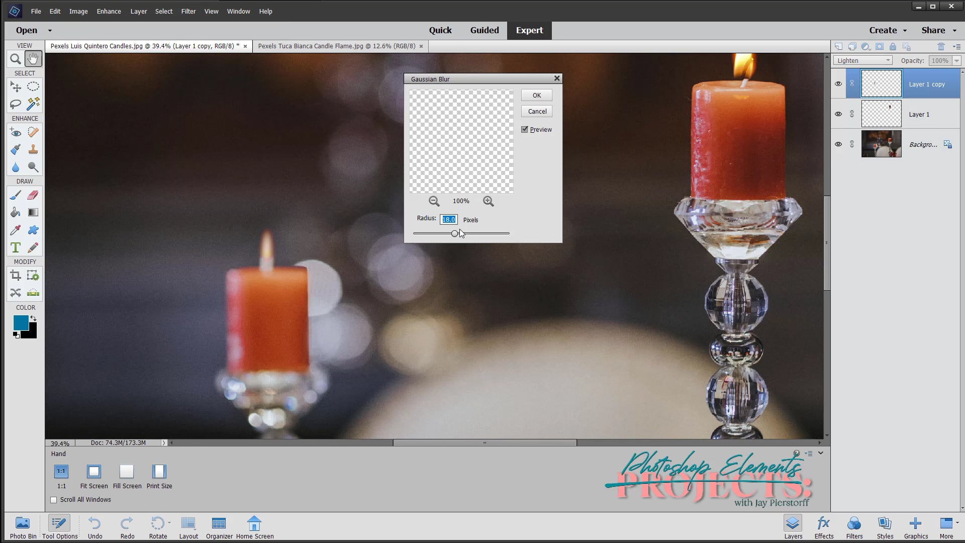 JP-PR-6 Add Flame to Candles PSE