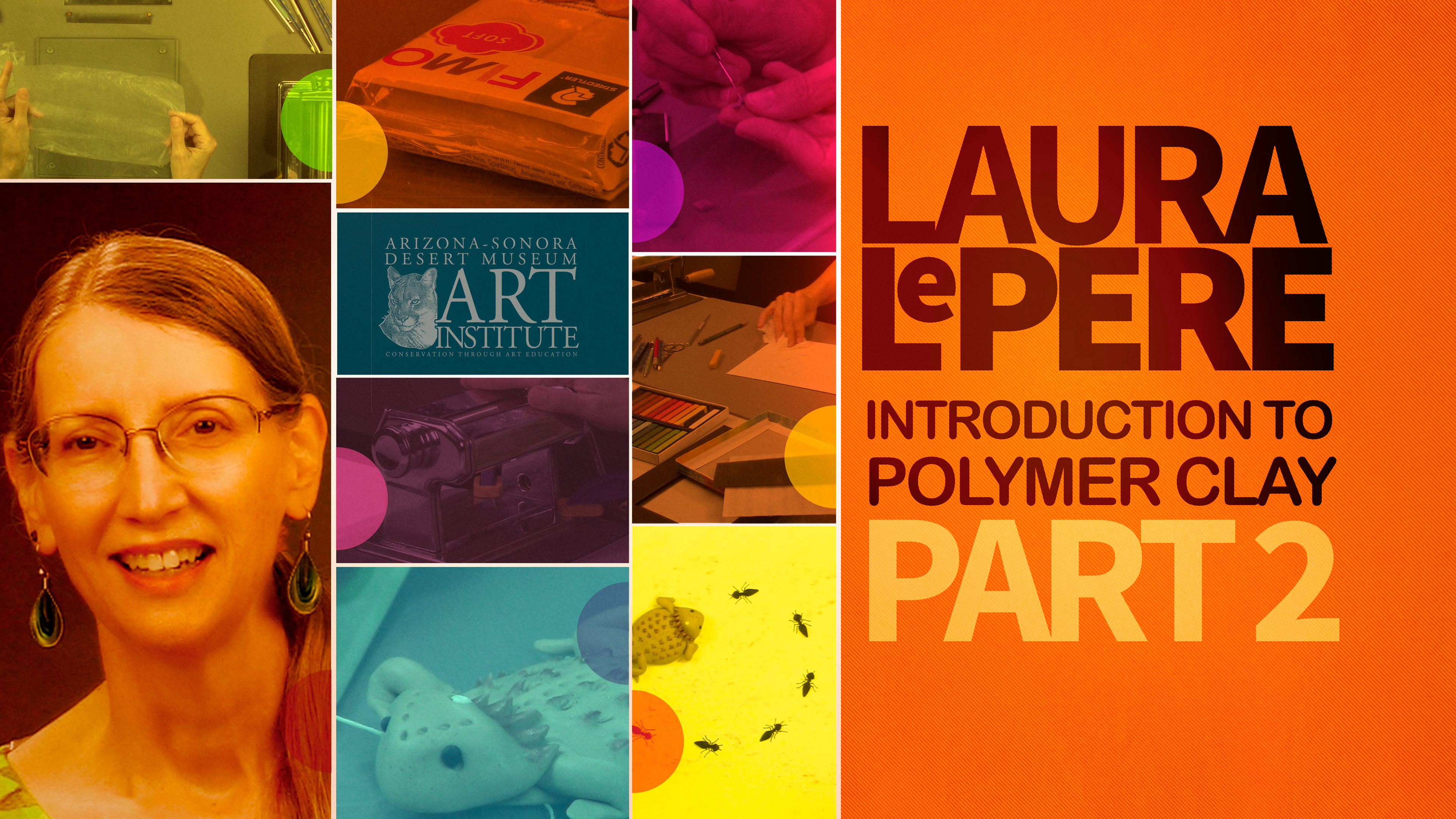 #2 Conditioning Clay and Mixing the Color with Laura LePere