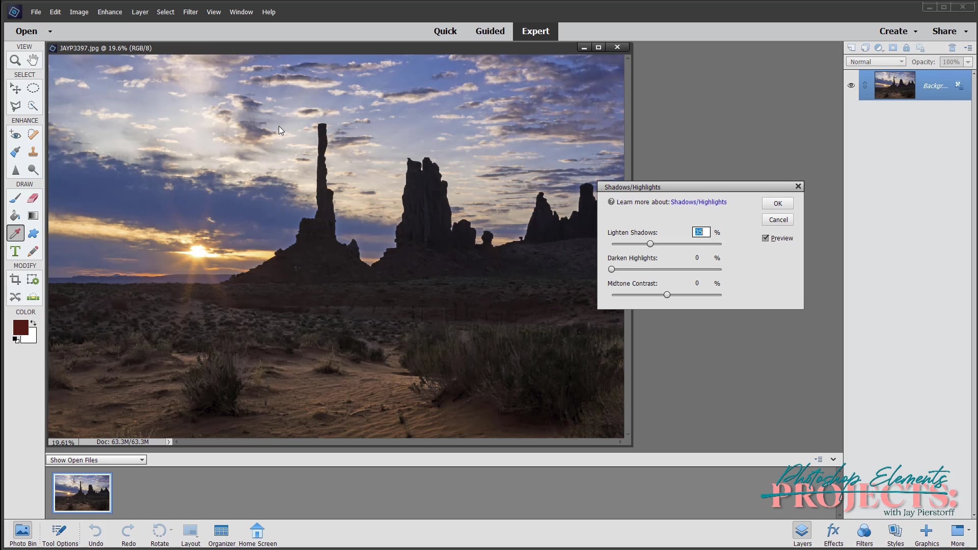 JP-PR-12 Shadows and Highlights PSE