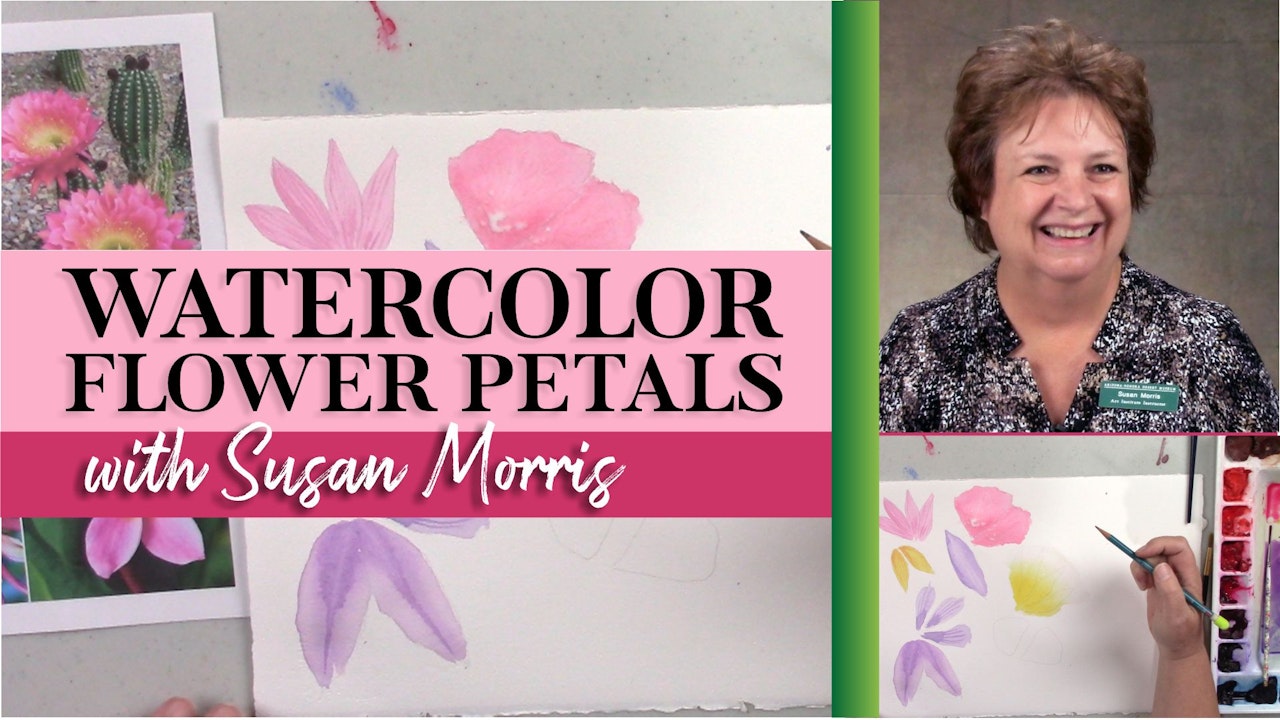 Susan Morris Watercolor Petals