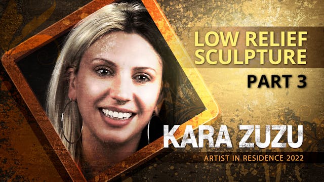 Sculptural Relief Tiles with Kara ZuZ...