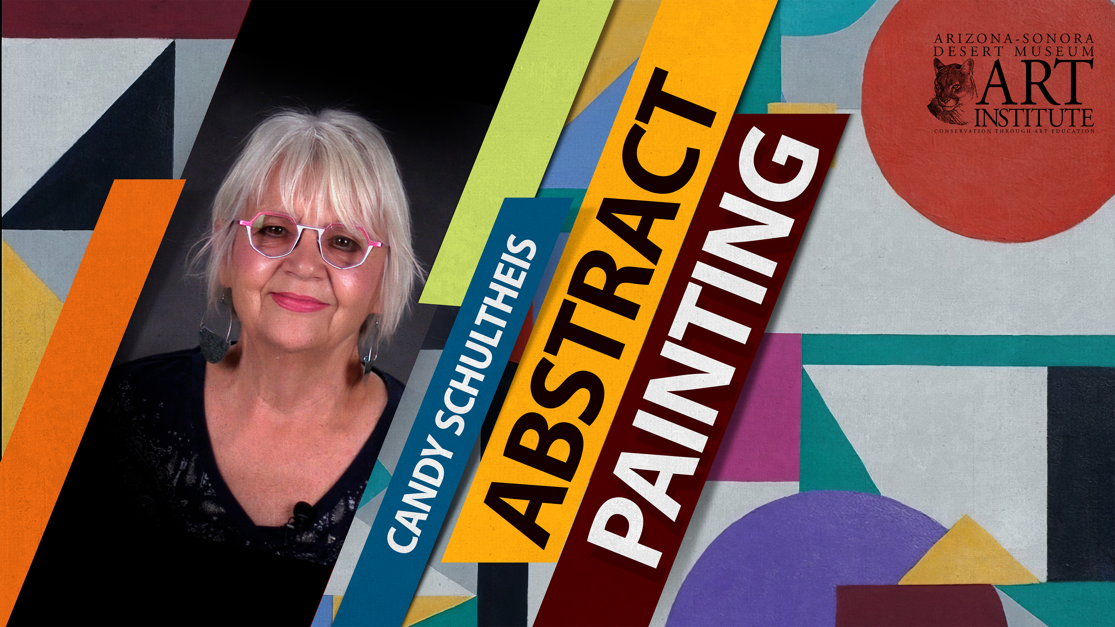 Abstract Painting with Candy Schultheis