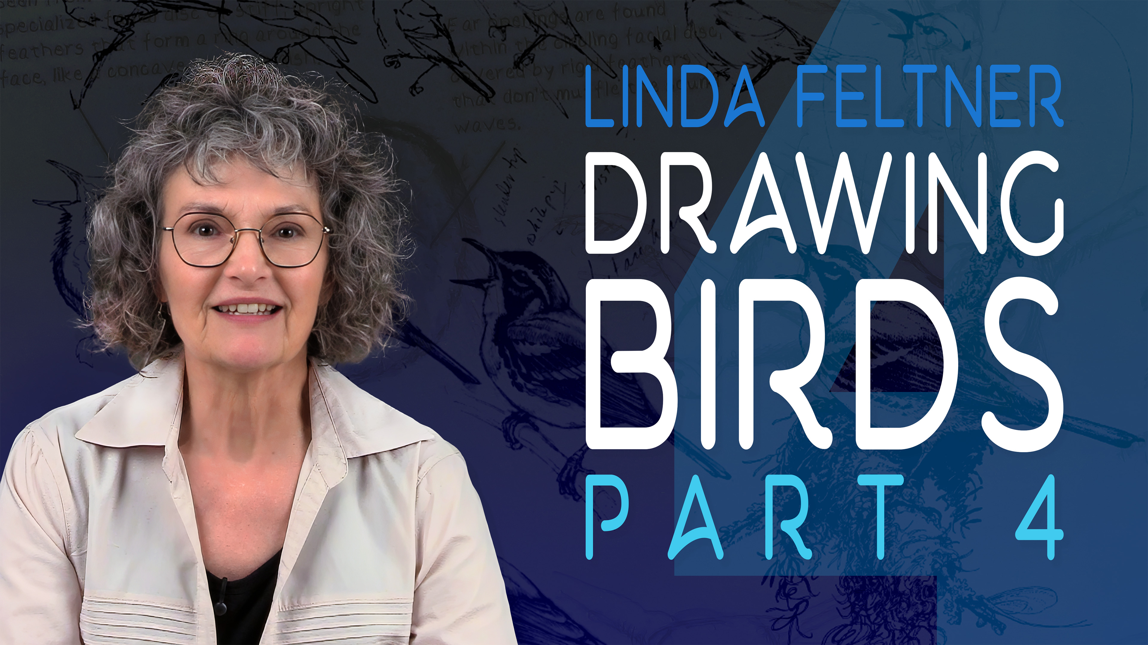 Part 4 - Drawing Birds with Linda Feltner